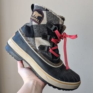 Sorel Tivoli Checkered Boots